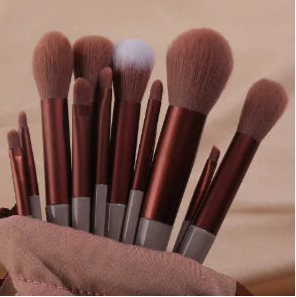 Premium Soft Makeup Brushes Set - 13 Pieces (One Set)